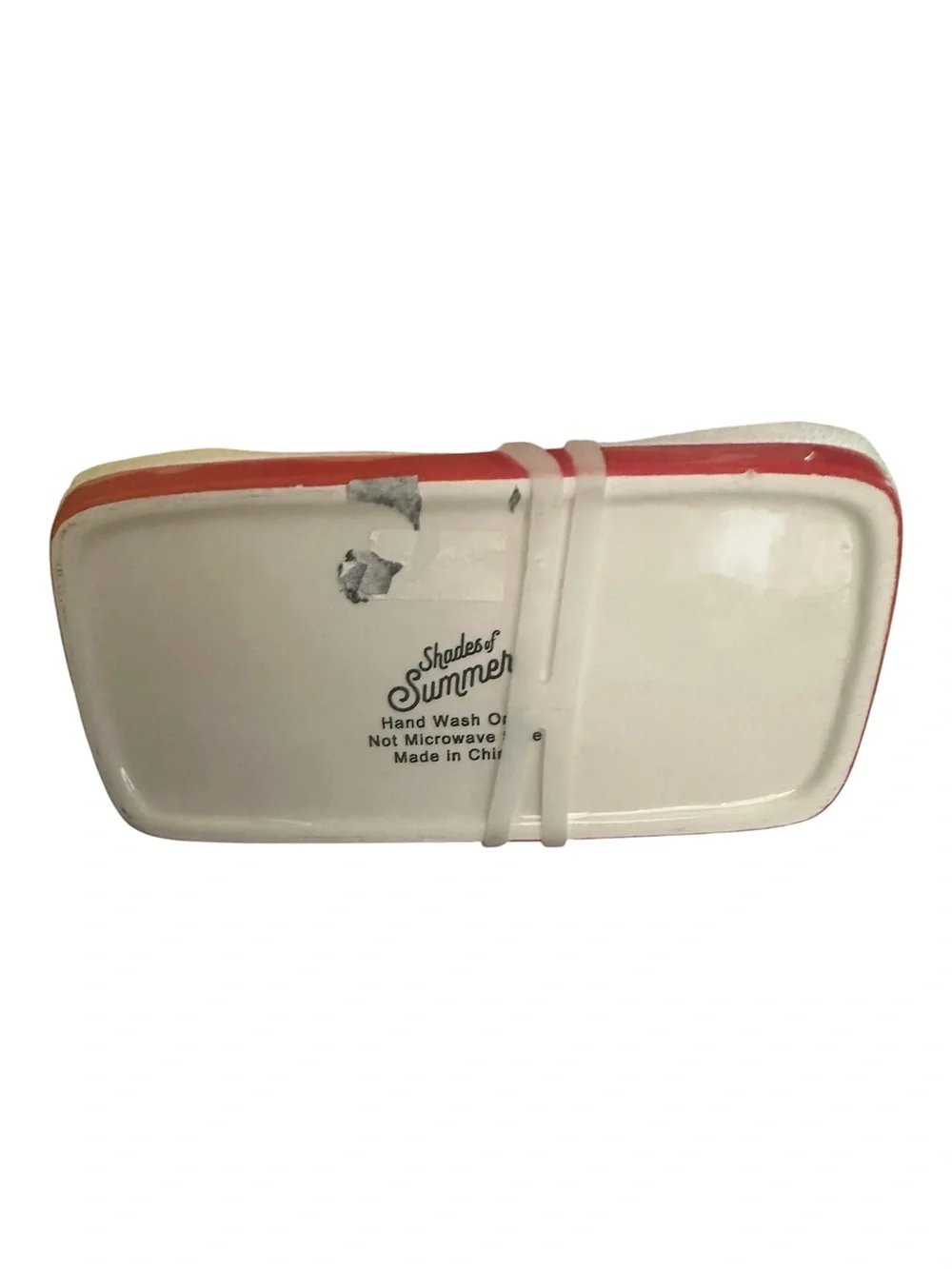 Shades of Summer Ceramic Lobster Butter Dish